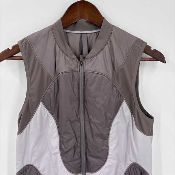 Lululemon Polar Pace Run Vest Iced Iris Size 6 - Picture 3 of 6
